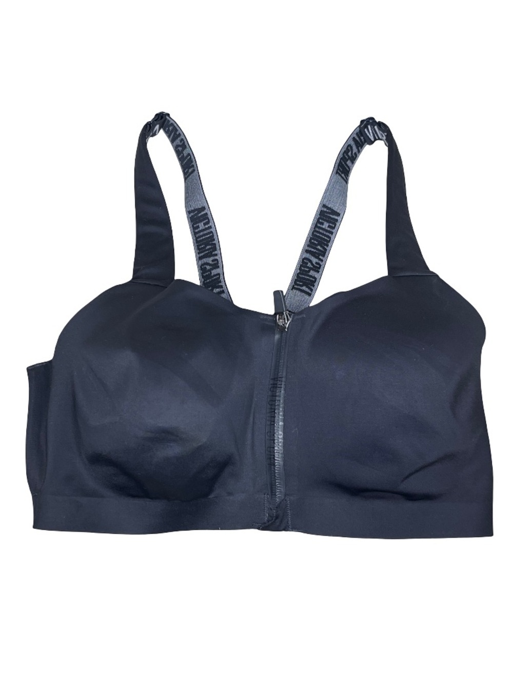Victoria Secret Sport Sz 34 DDD Underwire Zip Front Bra
